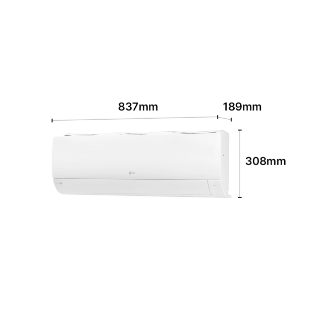 LG 휘센 벽걸이에어컨 29.3㎡ 3등급
