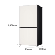 LG 디오스 AI 오브제컬렉션 냉장고 Fit & Max 650L 1등급